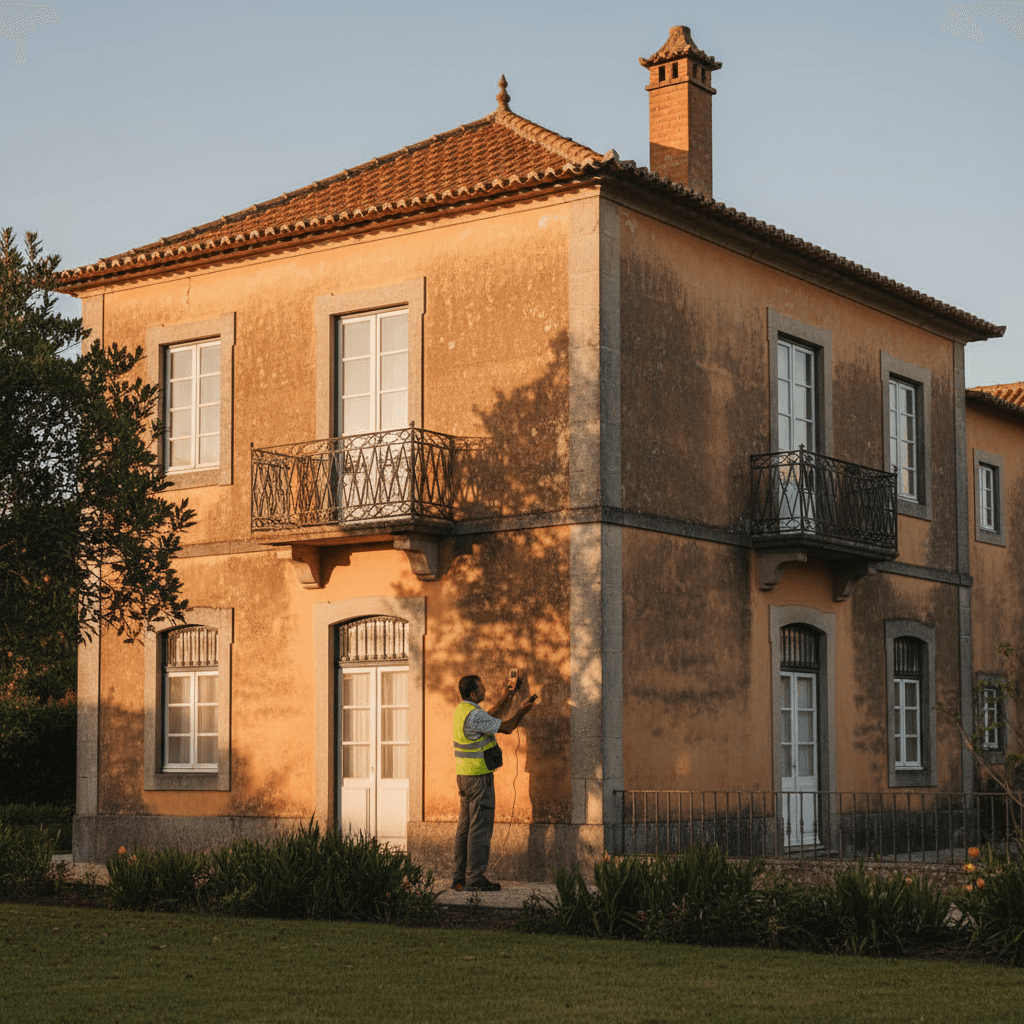 Villa inspection in Cascais